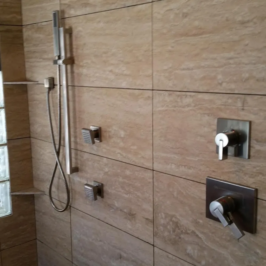 Shower fixture installation for Gas Line Repair in Guilford
